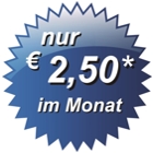 Nur 2,50 Euro im Monat
