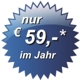 Nur 59 Euro im Jahr