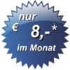 Nur 8 Euro im Monat
